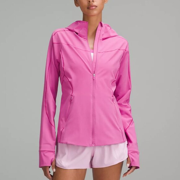 Lululemon Mist Over Windbreaker , Pow Pink Tone, Size 6 - Picture 1 of 8